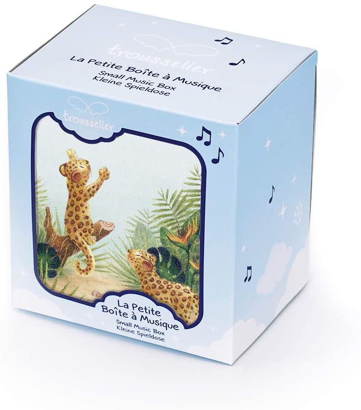 Trousselier Savannah Musical Jewellery and Treasure Box - Ideal Gift for Children - Chaikovsky Sleeping Beauty Music - Green, S20924 - Image 4