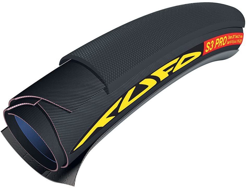 Tufo 700X21 S3 Pro Tubular Tire (Black/Black), Black / Black, 700 x 21mm