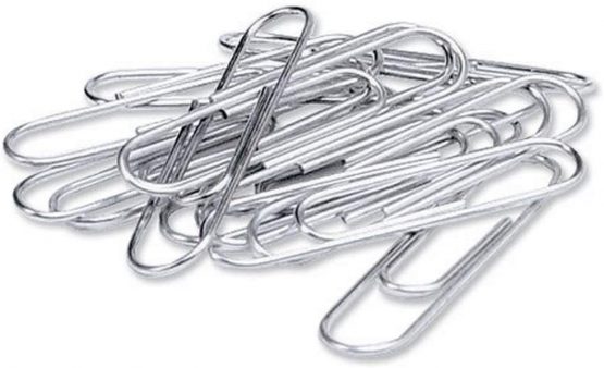 5 Star 503352 Paperclips Metal Large 33mm Plain [Pack of 10x100](Silver)