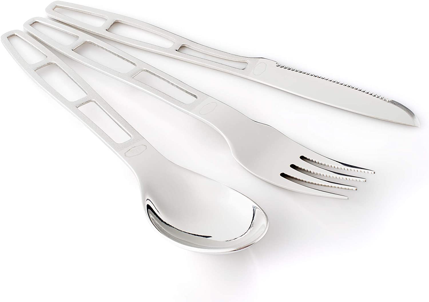 GSI Outdoors 61004 Cutlery Set, Unisex Adult, Grey, One Size
