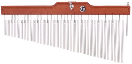 LP Latin Percussion Chimes Concert einreihig 36 Klangstäbe, Aluminiumlegierung, Nylonschnur, LP511C, Glockenspiel,