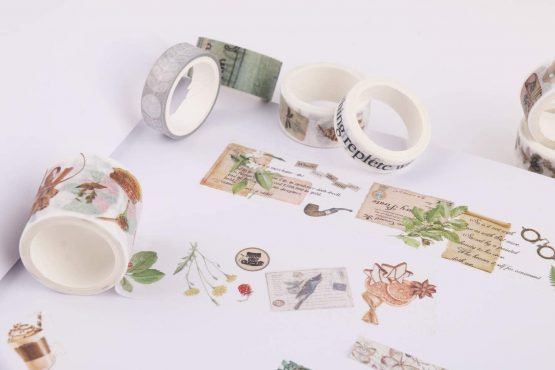 Lychii Washi Tape Set, 20 Rolls Decorative Making Tape for DIY, Journals, Daily Planners, Gift Wrapping, Office Party Supplies - Image 4