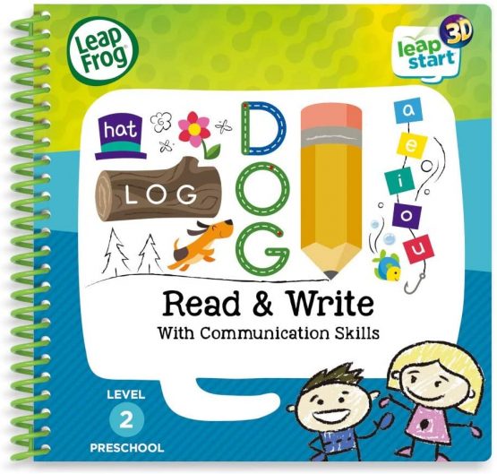 LeapFrog 461403 Read & Write 3D Activity Book, Multicolour