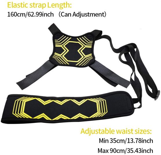 dibikou Football Kick Trainer Football Training Equipment for Kids and Adults Hands Free Solo Practice Perfect for Football Skills Improvement Fit for Balls Size 3 4 5 - Image 3
