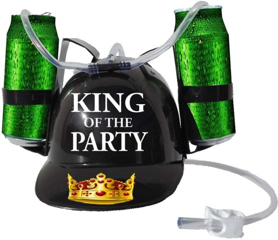 Bombo Holder Drinker Hat The king of the Party