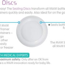 Mam bottle cheap sealing discs