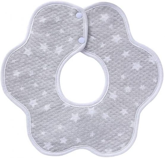 Baby Bibs, Waterproof, Washable, General Girl Boy Drooling and Teething Scarf Bib Button - Image 3