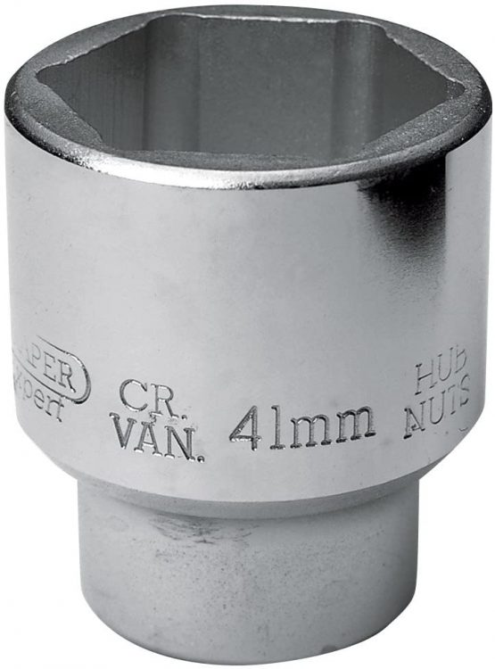 Draper 26669 Expert Hub Nut Socket, 3/4" Square Drive, 41mm