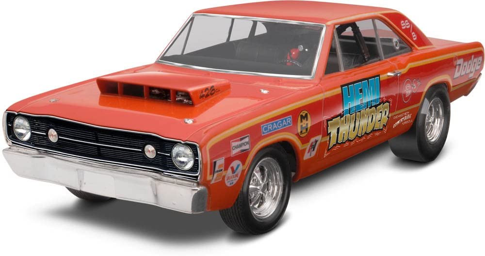 Revell Monogram RVM4217 Maquette de Voiture Hemi Dart 2 en 1 échelle 1/25 Plastic Model kit, Various