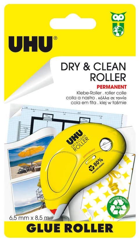 UHU 50465 Glue, Transparent/Green, 8.5 m