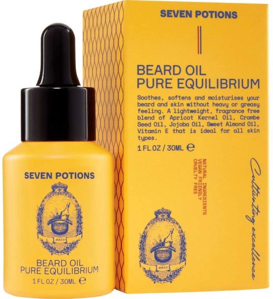 Seven Potions Premium Beard Oil for Men — Jojoba Oil Beard Softener to Nourish Skin, Hair, and Stop Beard Itch — All-Natural, Vegan, Cruelty Free — Unscented (30ml) - Image 2