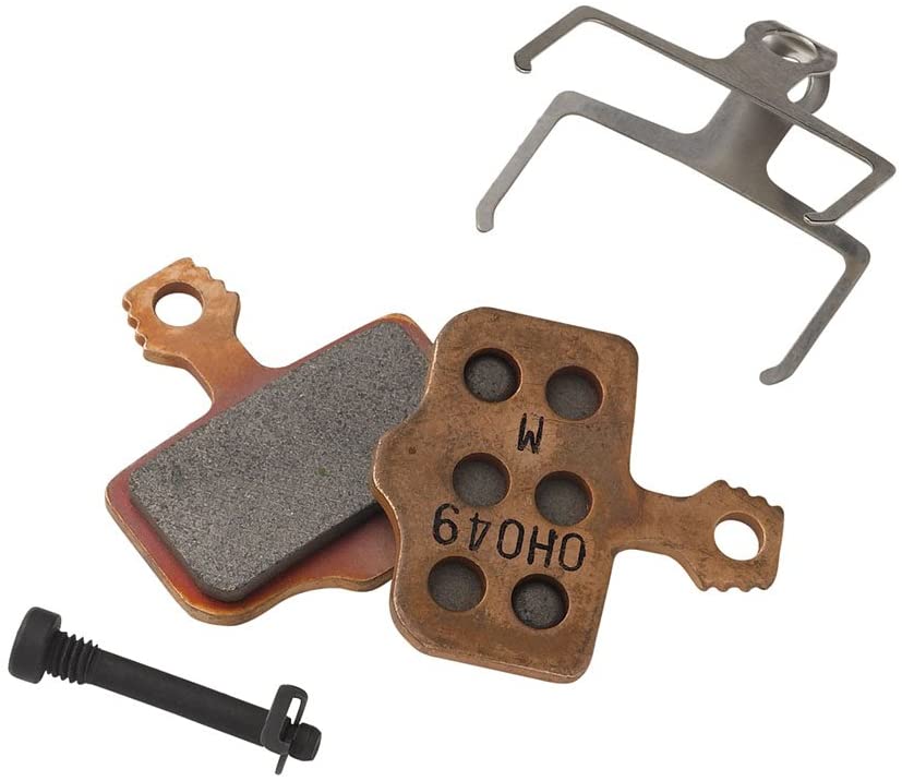 Avid 142827 Elixir Disc Brake Pads Sintered Compound Steel Backplate, Bronze, Set of 1, tan