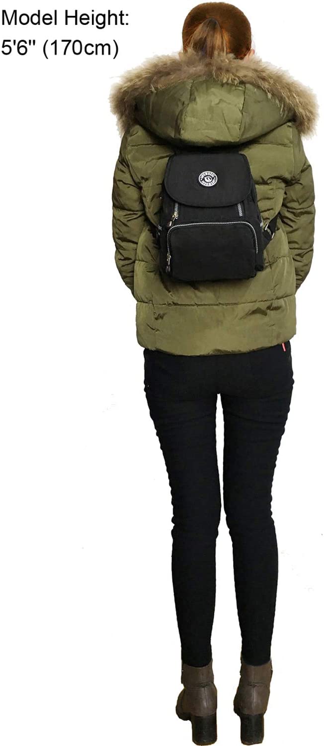 LifeWheel Nylon Casual Mini Backpack Waterproof Lightweight Small Daypacks for Womens Girls - Image 3
