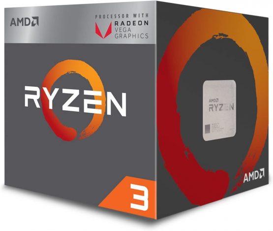 AMD Ryzen 3 3200G, PC processor, 3.6 GHz (maximum frequency: 4.0 GHz), 4 MB L3 Cache, AM4 socket, Radeon Vega 8 integrated GPU - Image 2
