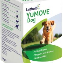Lintbells | YuMOVE Adult Dog | Hip and Joint Supplement for Stiff Adult Dogs, with Glucosamine, Chondroitin, Green Lipped Mussel | Aged 6 to 8 | 120 Tablets
