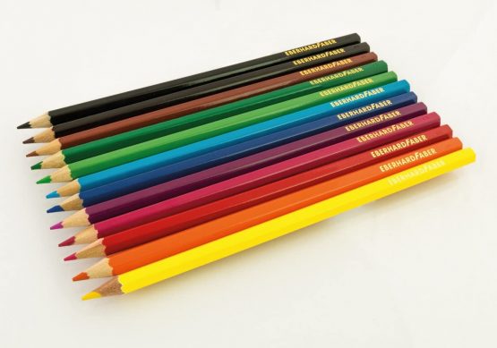 Eberhard Faber Coloured Pencils, Box of 12 (514812) - Image 2