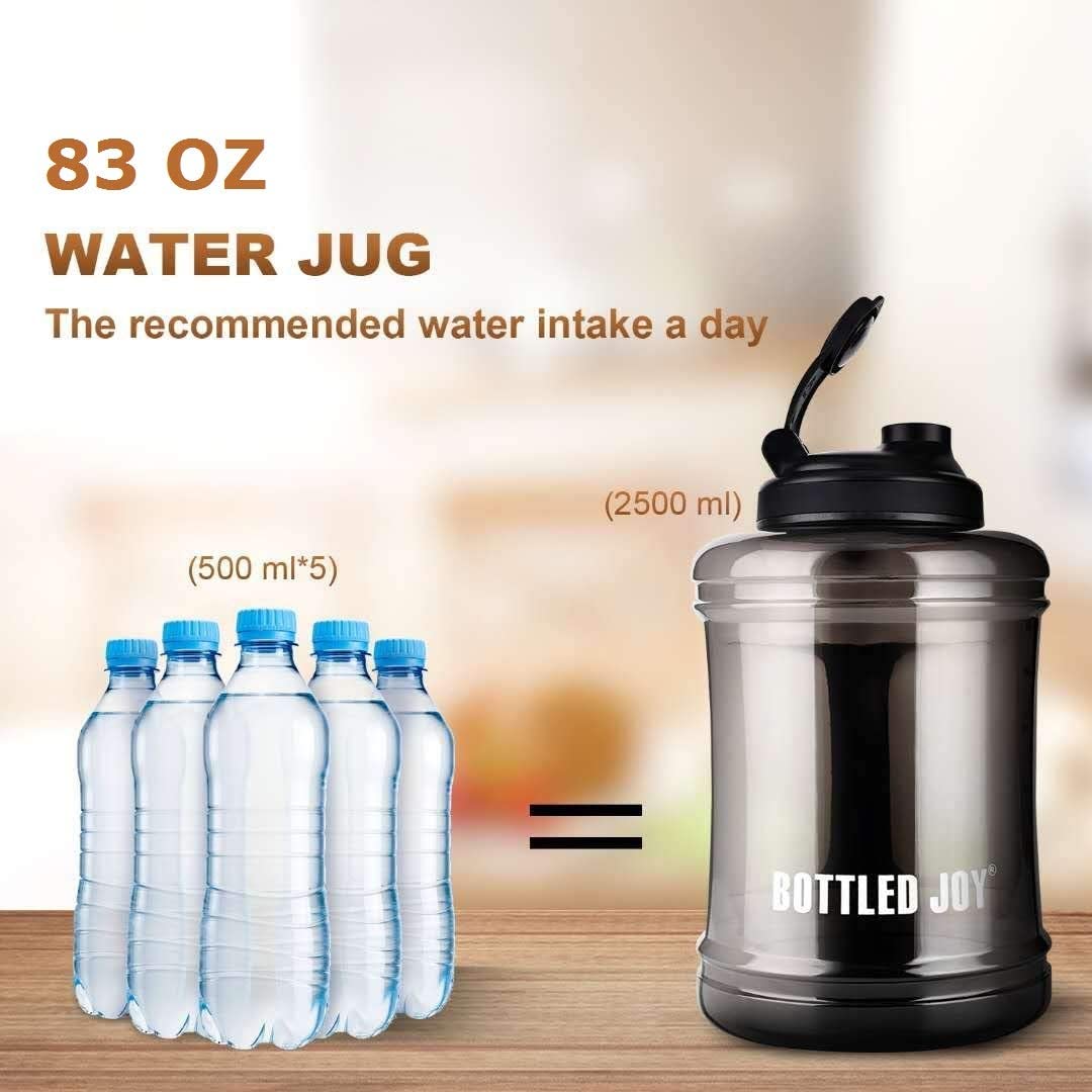 VENNERLI Water Bottle 2.5 Litre BPA Free Leakproof Portable Outdoor Camping 2.5L Gym Jug Large Water Bottle with Handle - Image 4