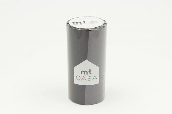 MT Casa Basic 100 mm Washi Masking Tape - Matte Black - Image 2