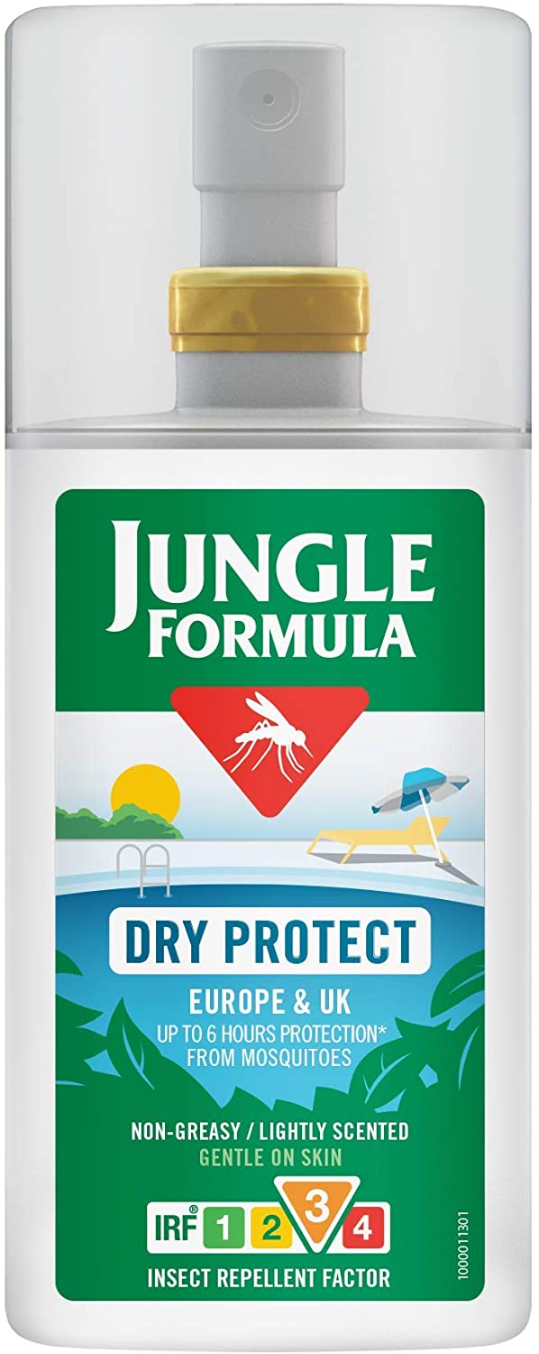 Jungle Formula Dry Protect Insect Repellent, 90ml