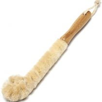 Addis 517673 Flexible Radiator dusting Brush Bamboo Handle, Natural, Grey/Wood, 28 x 6.5 x 6.5 cm