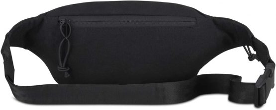 Fanny Pack Bum Bag Women & Men Grey - JOHNNY URBAN"Toni" Hip Bag Made of Cotton Canvas for Festivals & Sports - Hipster Belt Bag Crossbody Bumbag Waist Pack Travel Carrier Water-Repellent - Image 4