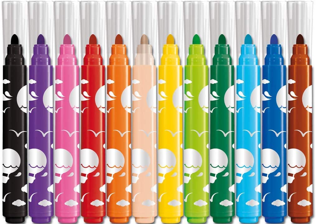 Maped Color'Peps My First Jumbo Colouring Felt Pens For Toddlers and Children Age 1+ - Image 3
