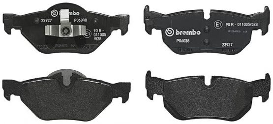 Brembo P06038 Rear Disc Brake Pad - Set of 4