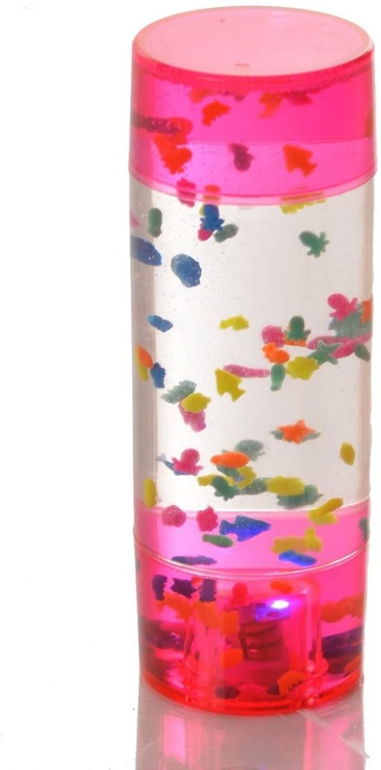 Light Up Fish Aquarium Toy Lamp - Small Handheld Sensory Light-Up Toy/Tool Special Needs & Educational Equipment, Assorted Colours