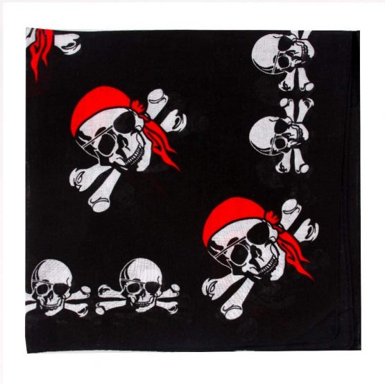 Beyond Dreams Set of 14 bandanas with pirate motif, headscarf, mouth guard, nose protection, pirate bandana, skull motif - Image 3