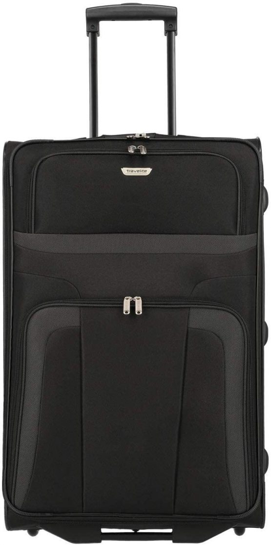 Travelite Roller Case 098489 Orlando 2 Wheel Trolley Large 80 Liters Black 82778