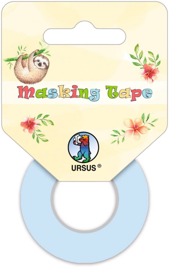 Ursus 58660099 Masking Tape 2 Rolls Set, Sloth