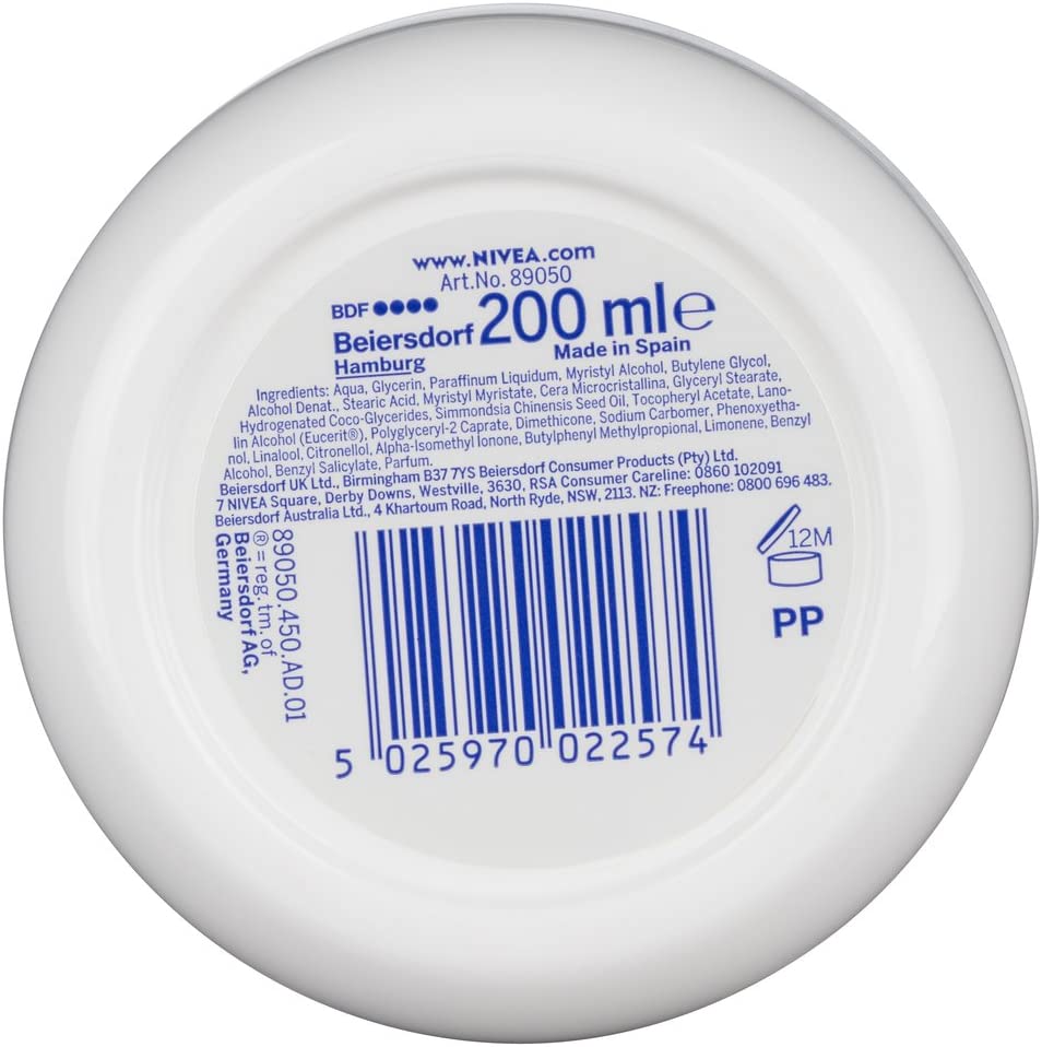 NIVEA BODY SOFT MOISTURISING CREME 200ML, White, 200 ml (Pack of 1) - Image 3