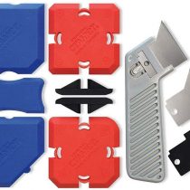 Cramer 40407EN Silicone Profiling Kit 7 – Professional Silicone Tool Kit with Sealant Finishing Tools and Caulk Removal Tools – Easy Silicone caulking with Guides