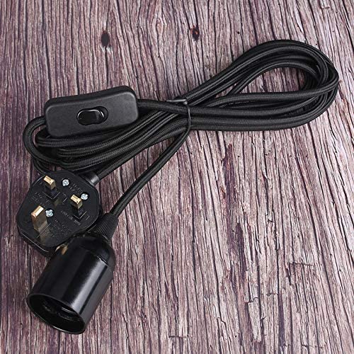 Wowsale Pendant Light Ceiling Lighting Fitting, E27 Lamp Holder Suspended Pendant Light Fitting Kit - Image 3