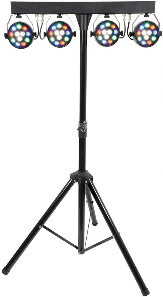 QTX | Music Activated LED Lighting stand The Complete Kit