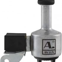 Anlun Unisex Adult Aluminium Dynamo with German Certification Mark 6V/3W Right Silver