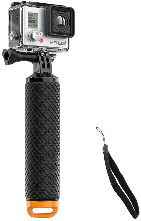 Welltop Waterproof GoPro Floating Hand Tripod Mount & Floating Handle