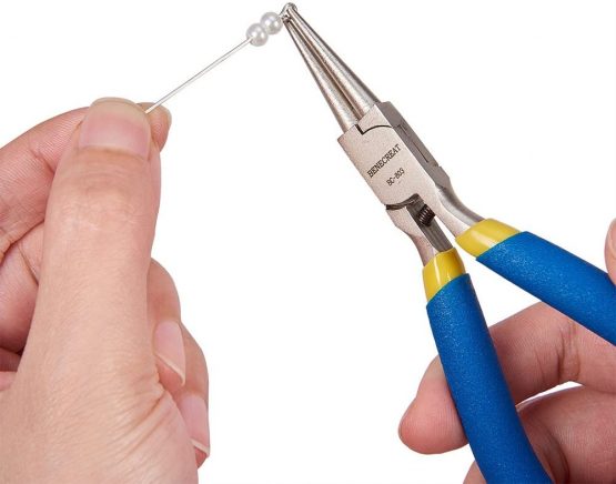 BENECREAT BC-803 5-INCH Round Nose Pliers Jewelry Plier for Craft Beading Jewelry Making 115mm Length - Image 3