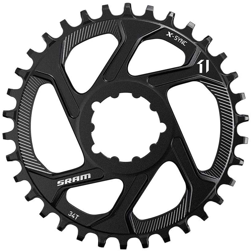 SRAMMTB SRM PLATO X-SYNC ACERO 11V 32D DM 3MM OFF (BOOST), Black