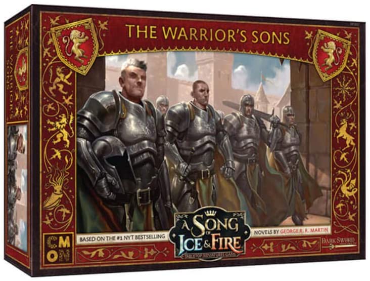 Cool Mini or Not - A Song of Ice and Fire: Lannister Warrior's Sons Expansion - Miniature Game, Mixed Colours