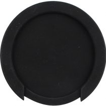 Futheda 100mm Guitar Soundhole Cover Block Plug Screeching Halt Rubber Black for Acoustic Electric Guitar