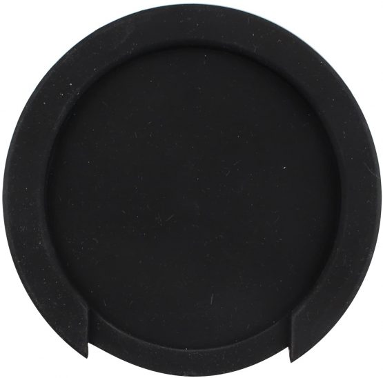 Futheda 100mm Guitar Soundhole Cover Block Plug Screeching Halt Rubber Black for Acoustic Electric Guitar