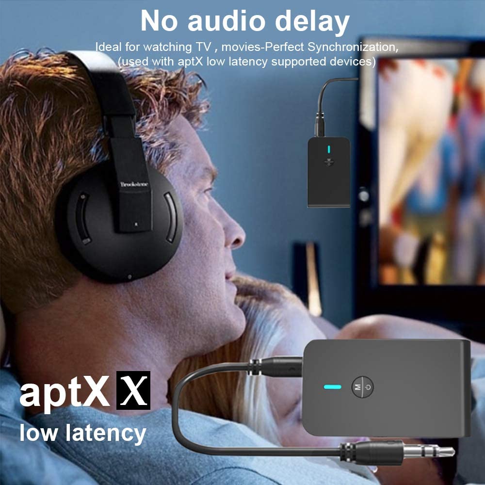 Aigital BT6 Bluetooth Transmitter and Receiver 2 in 1 3.5mm Wireless