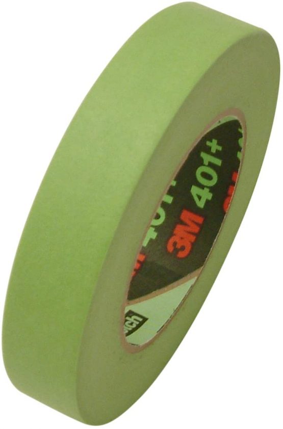 3M 401+ Green Masking/Painter's Tape, 24 mm, 64761 (T935401) by 3M