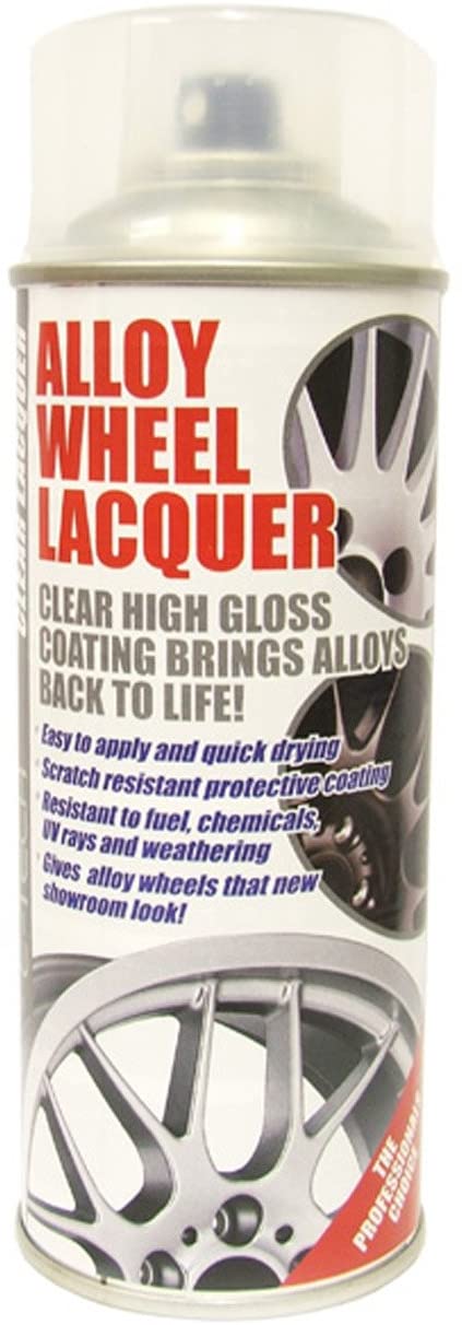 E-TECH Clear Alloy Wheel Lacquer Chip Resistant Wheel Refurbishment 400ml Can, 200 ml (Pack of 2) - Image 3