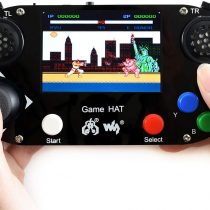 Waveshare Game HAT for Raspberry Pi A+/B+/2B/3B/3B+/4B 3.5inch IPS Screen 480 * 320 Resolution 60 Frame Experience Make Your Own Game Console