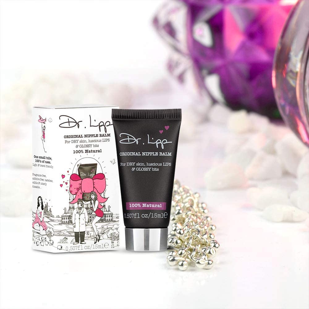 Dr ORIGINAL NIPPLE BALM for dry skin, luscious lips & glossy bits - Image 4