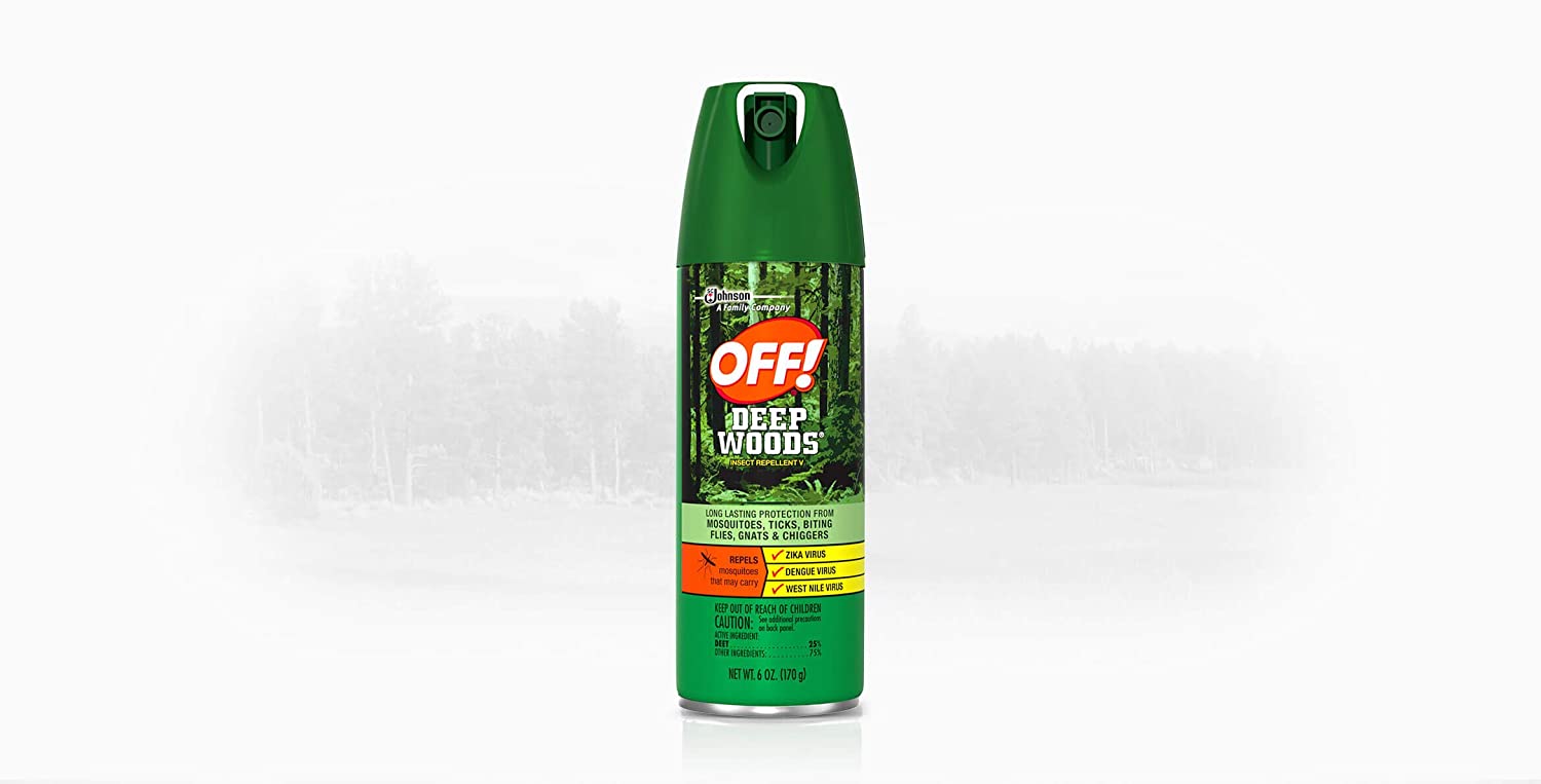 OFF! Deep Woods Sportsmen Insect Repellent II, 6 oz, 170 g (Pack of 1)