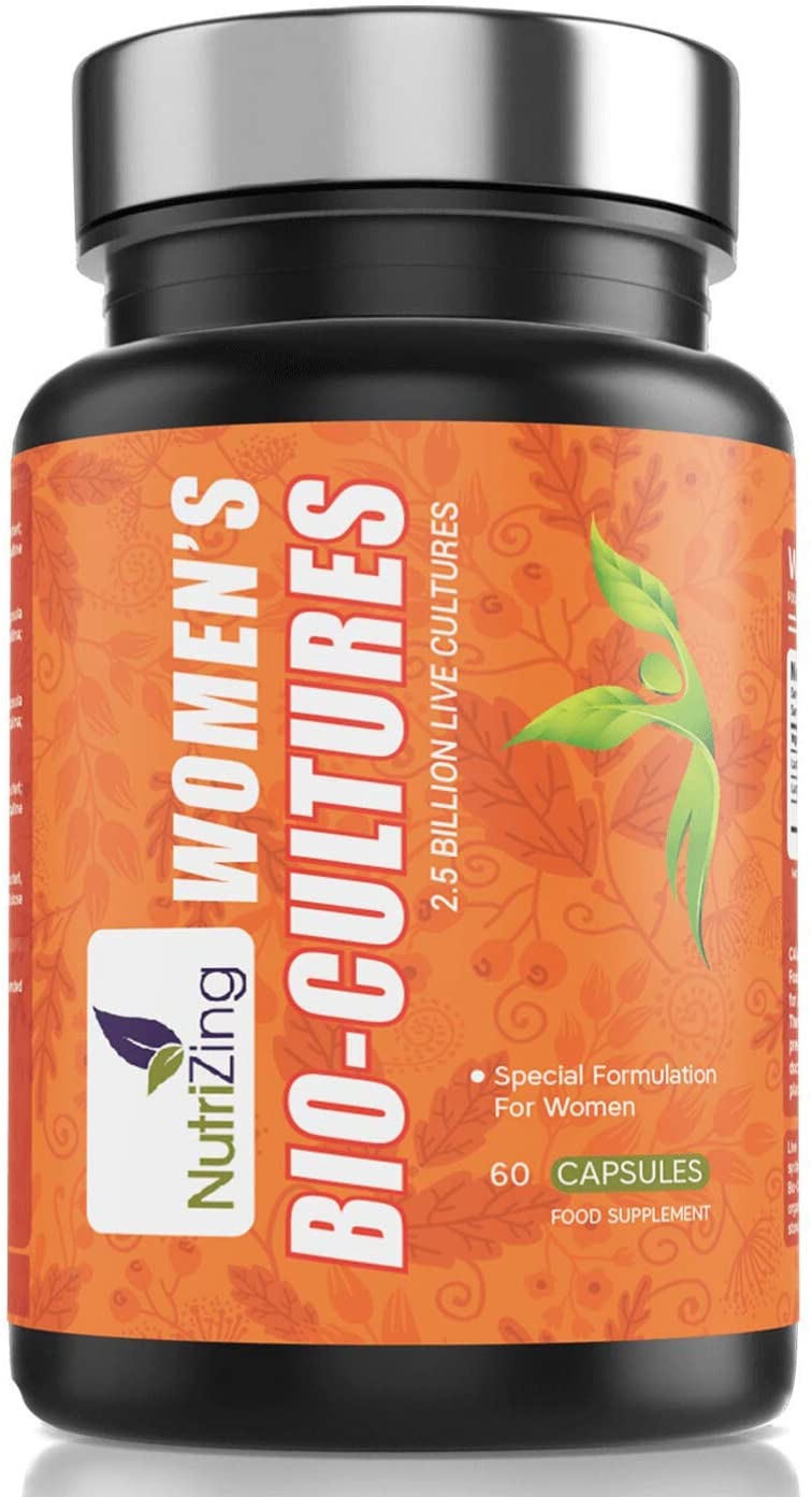 NutriZing Probiotics for Women Gut Health, Scientifically Proven Bio Cultures for Women’s Intimate Flora