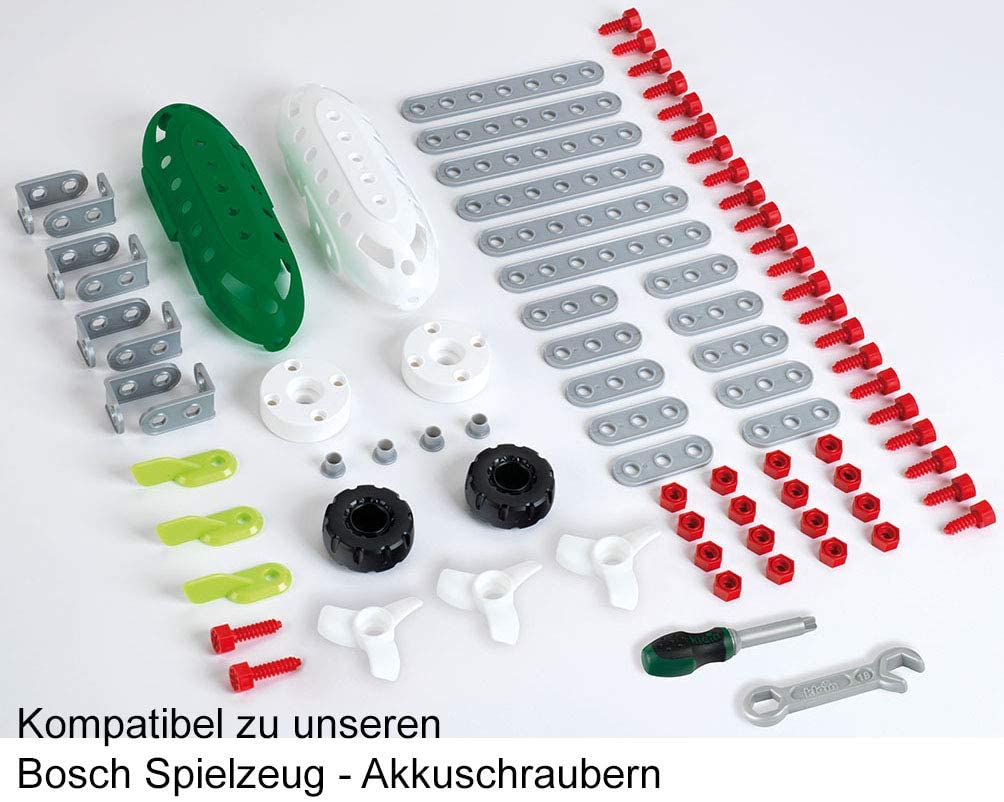 Theo Klein 8790 - Bosch 3 In 1 Aircraft Team Construction Set, Multicolor, 26.5 x 22 x 12 cm - Image 2
